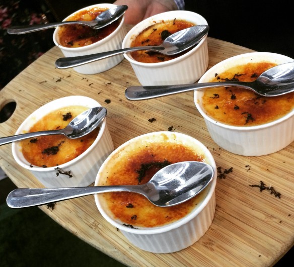Truffle Melbourne Festival 2015 - truffle creme brulee w shaved truffle on top