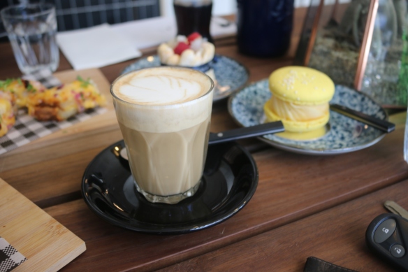 Kwan's Table - Soy latte